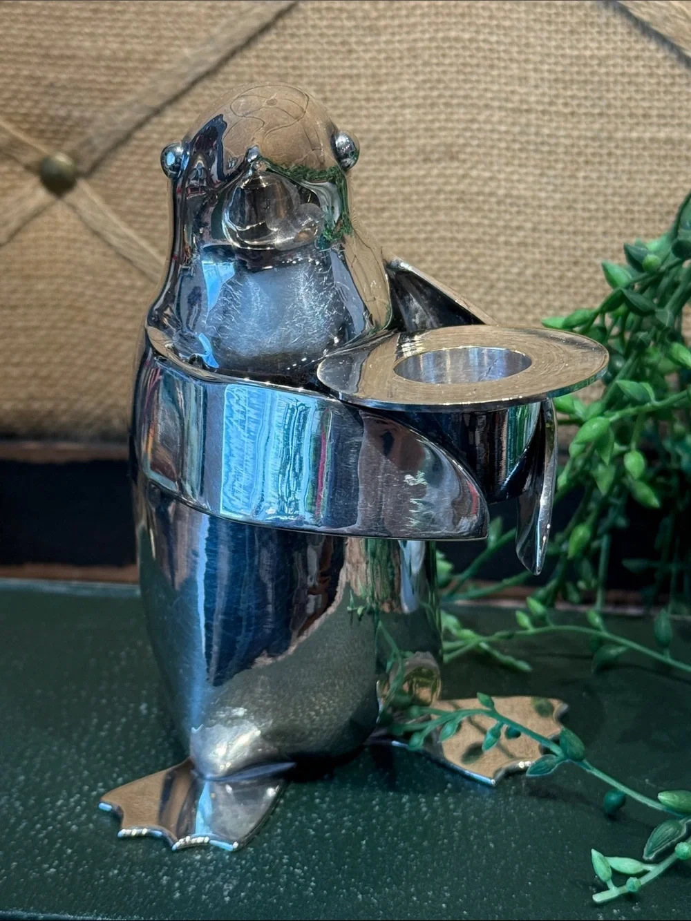 Restoration Hardware Penguin Candle Holder